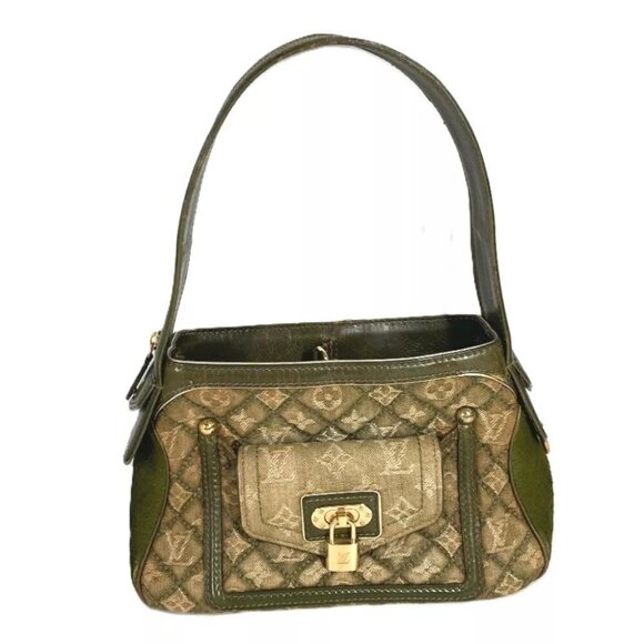 LOUIS VUITTON M95199 Monogram Denim Gondor shoulder bag - Picture 2 of 16